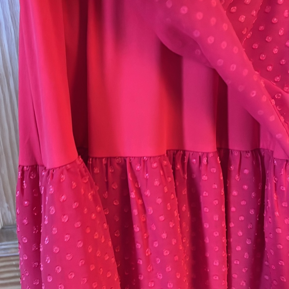 Julia Jordan Flutter-Sleeve Chiffon Midi Dress - image 5